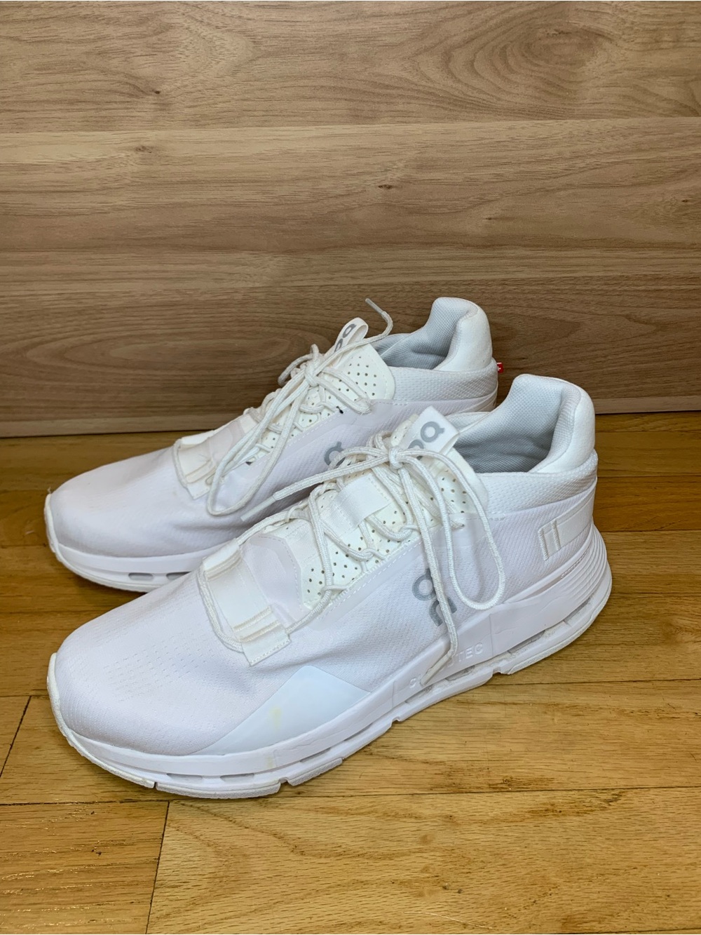 On Cloudnova 2 White Men's Sneakers - Size 9